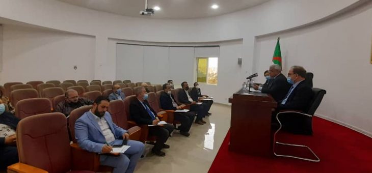 الإصلاحات التنظيمية محور لقاء وزير الصناعة الصيدلانية بالنقابة الوطنية الجزائرية للصيادلة الخواص.