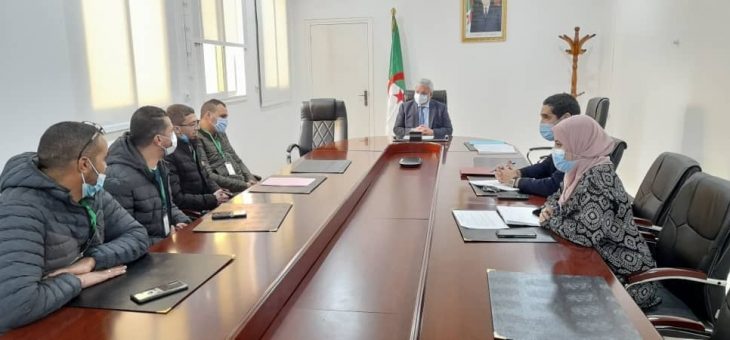 وزير الصناعة الصيدلانية يلتقي الجمعية الوطنية لمرضى التليّف الكيسي.