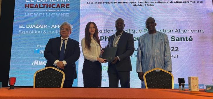 توقيع اتفاقية بين صيدال و شركة التسجيل والترويج الطبي السنغالية “SEDIREP”