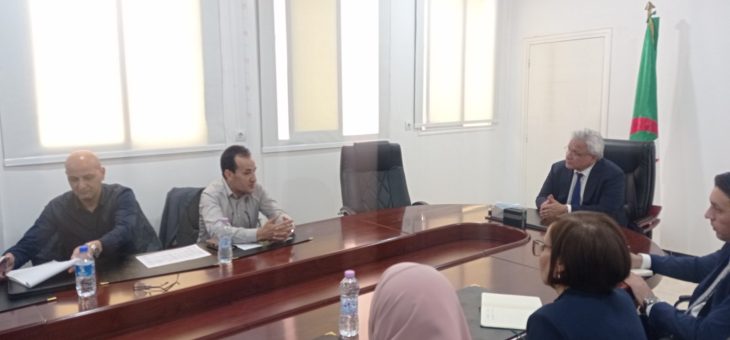 ….وزير الصناعة الصيدلانيةيستقبل ممثلي الجمعية الوطنية لمرضى الوذمة الوعائية الوراثية