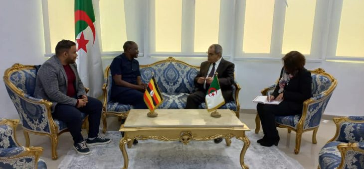 تعزيز وتعميق العلاقات الثنائية الجزائرية الأوغندية تحسبا لانعقاد اللجنة المشتركة