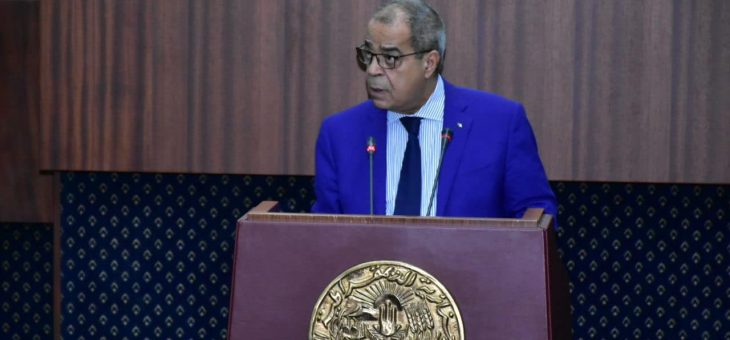 وزير الصناعة والإنتاج الصيدلاني، السيد علي عون يرد على أسئلة النواب بالمجلس الشعبي الوطني